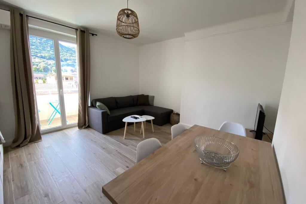 Ajaccio Magnifique T2 Neuf 40M2 Avec Balcon Au Trottel 4 Couchages Wifi Clim Parking Plage A Pieds 100M Экстерьер фото